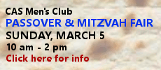 Mens Club Passover Fair
